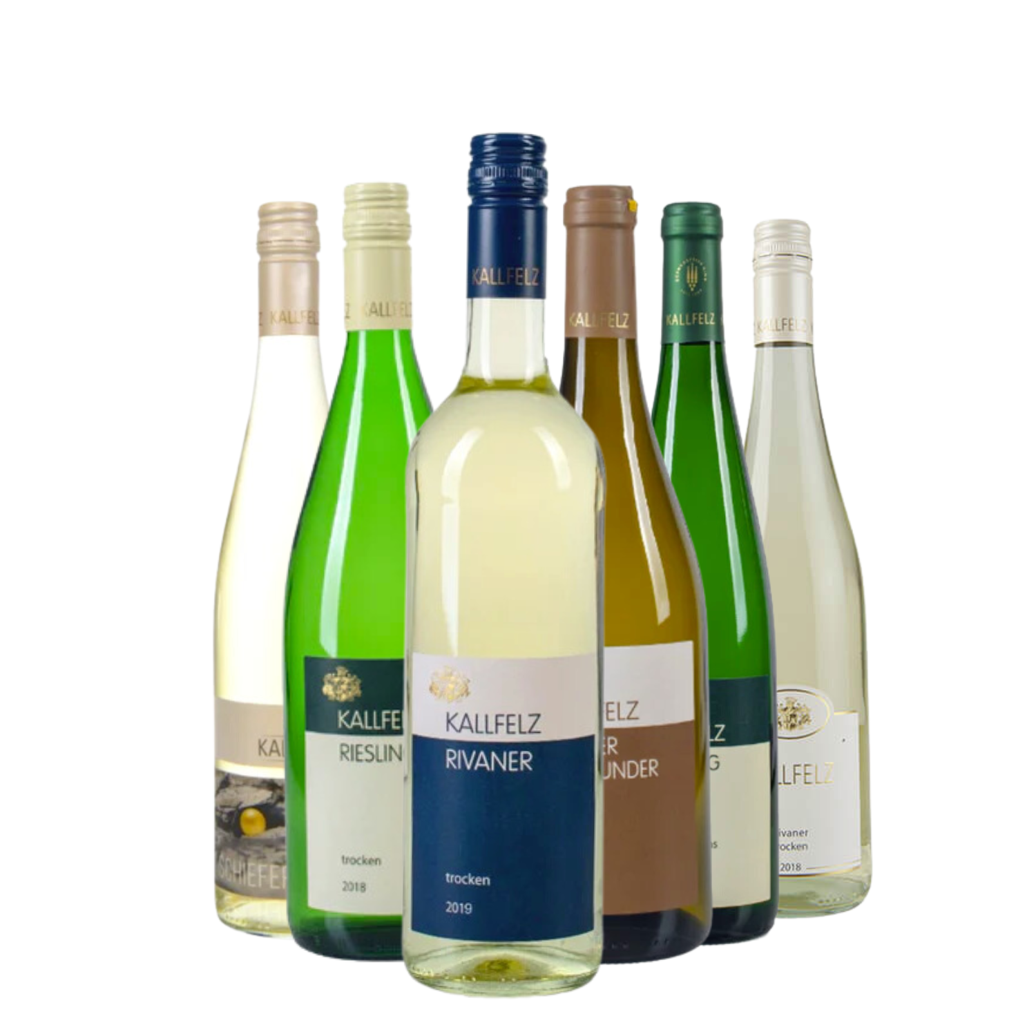 KALLFELZ Weinprobier-Paket Weißwein I 6 Flaschen